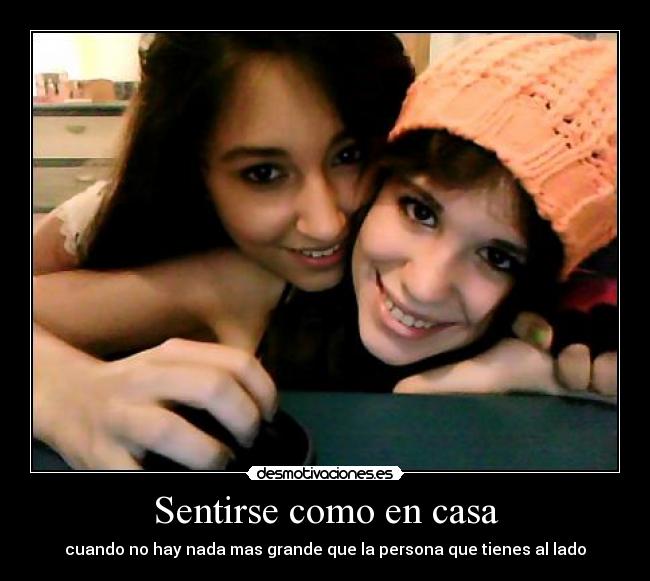 Sentirse como en casa -