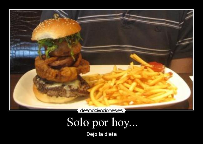 carteles dejo dieta desmotivaciones