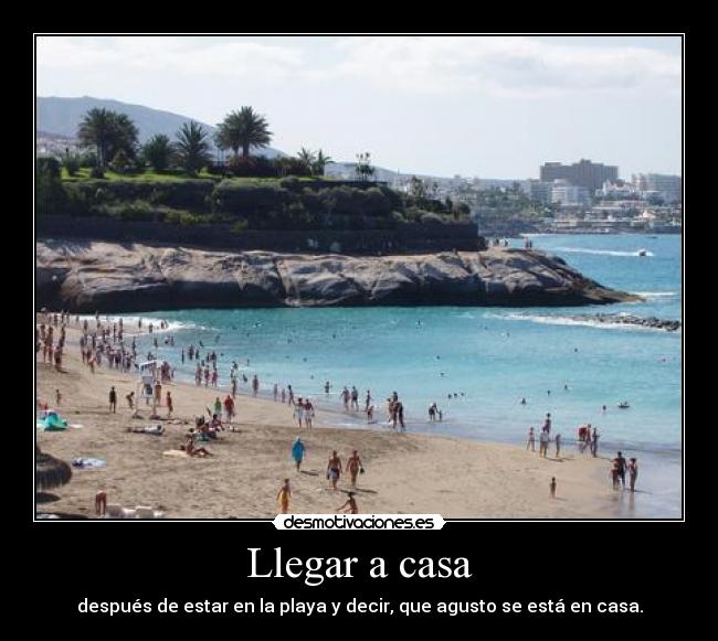 Llegar a casa -