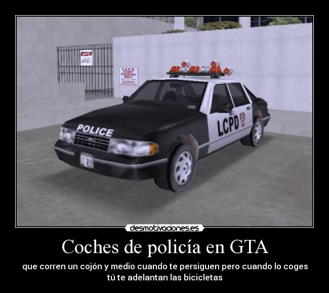 Coches de policía en GTA -