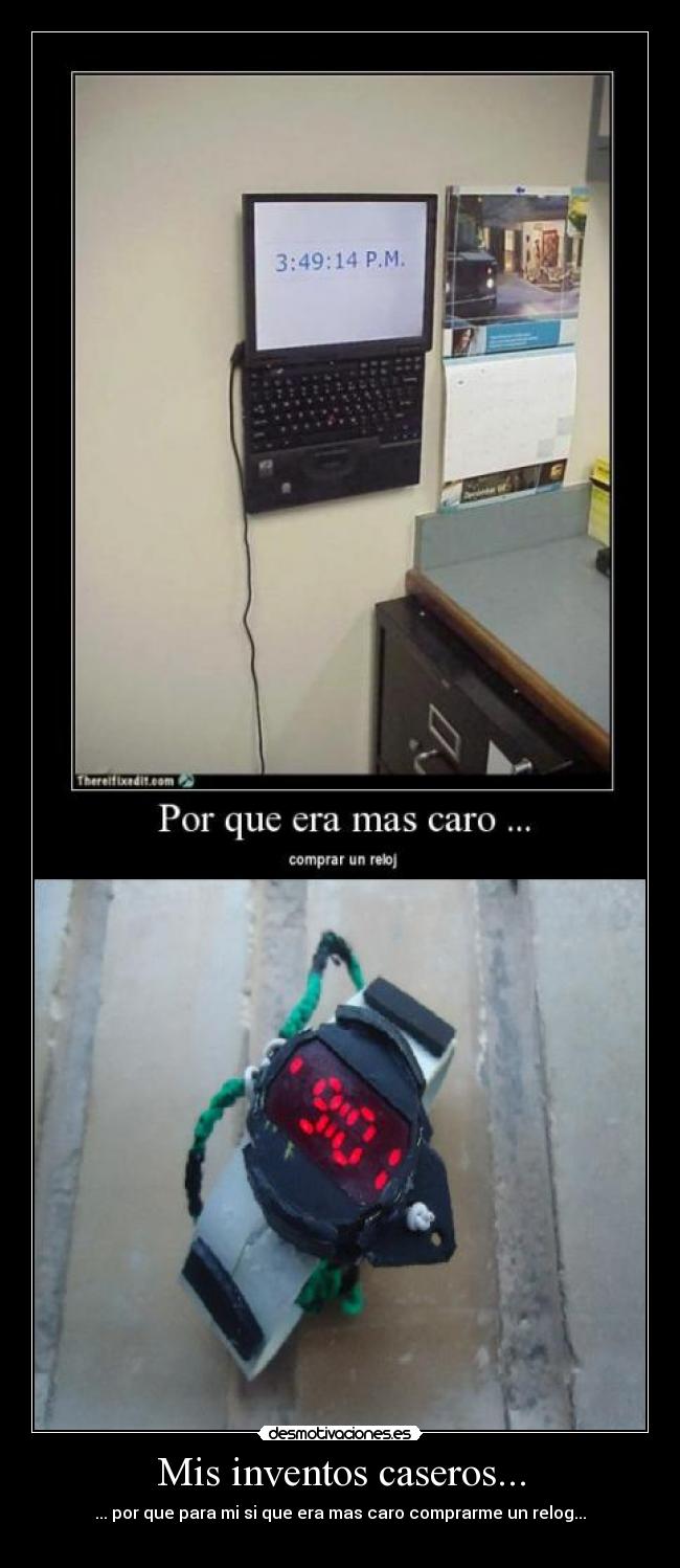 carteles mis inventos desmotivaciones