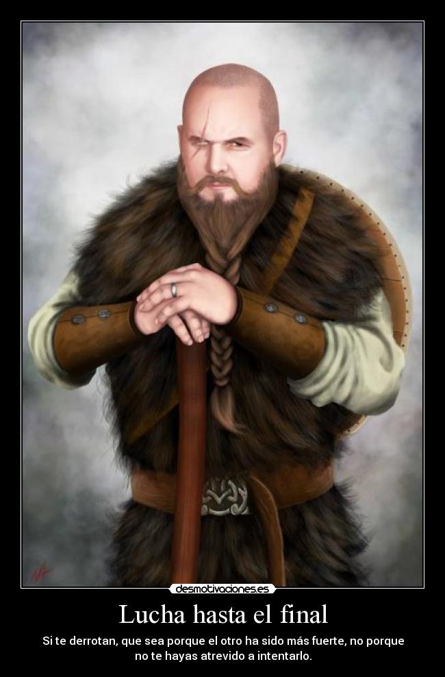 Lucha hasta el final -