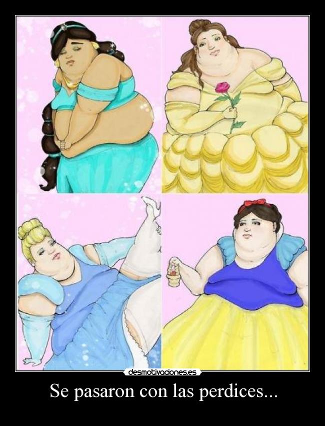 carteles princesas disney desmotivaciones