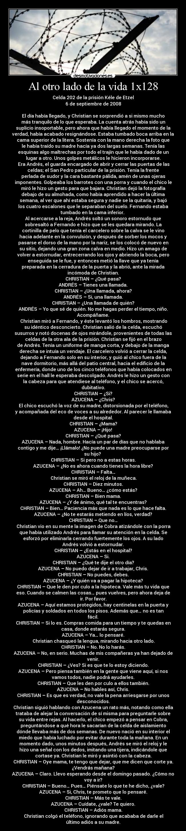 Al otro lado de la vida 1x128 -