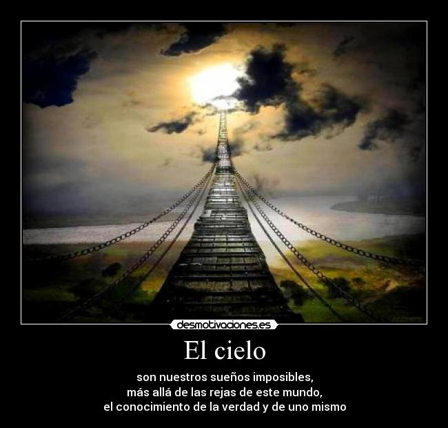 carteles cielo desmotivaciones