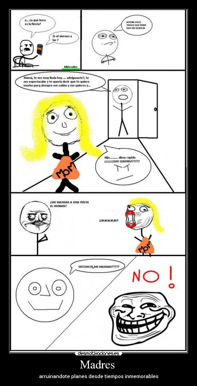 Madres - arruinandote planes desde tiempos inmemorables
