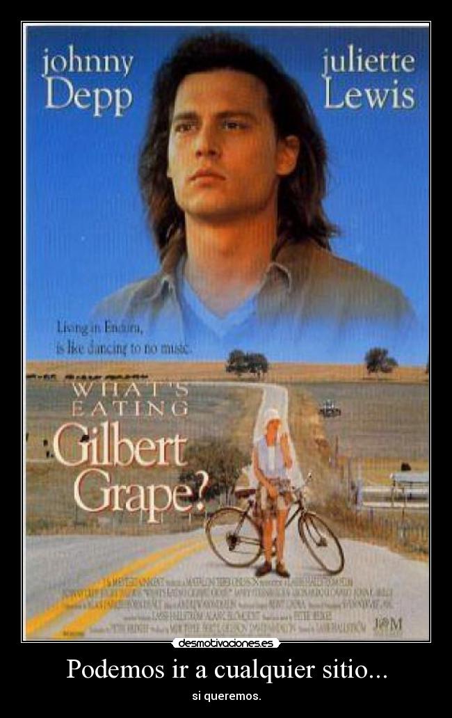 carteles deppfans gilbert grape desmotivaciones