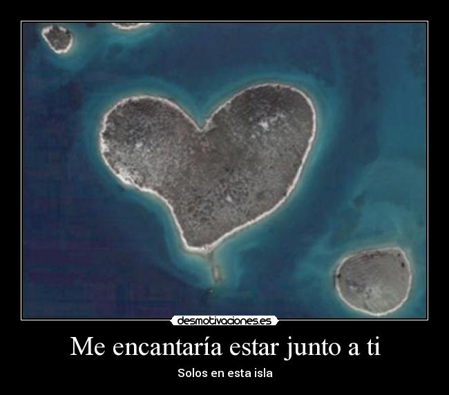 Me encantaría estar junto a ti - Solos en esta isla