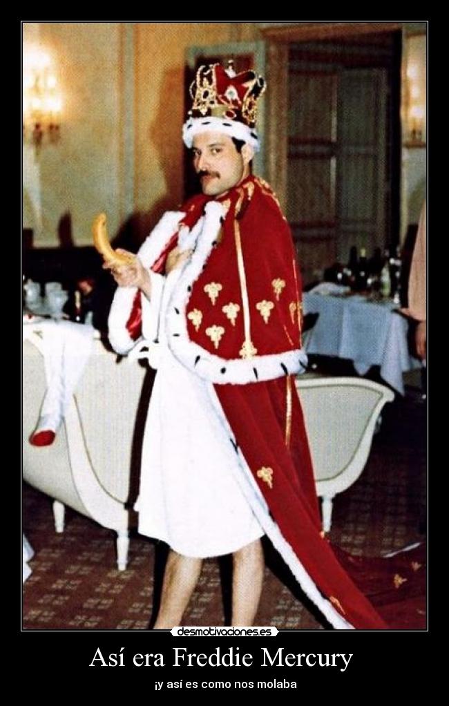 Así era Freddie Mercury -
