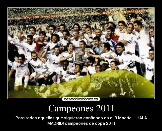 Campeones 2011 - 