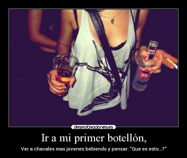 carteles botellon desmotivaciones