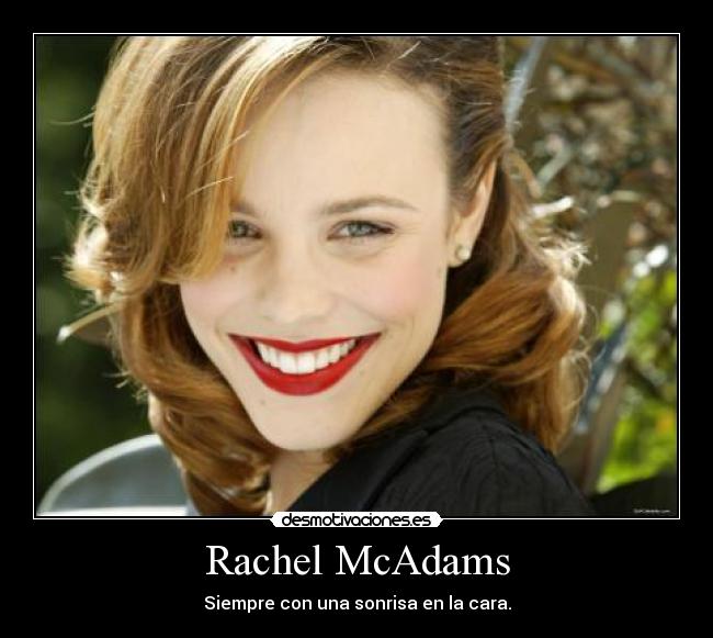 Rachel McAdams -