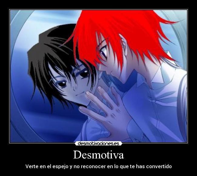 Desmotiva - Verte en el espejo y no reconocer en lo que te has convertido