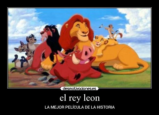 el rey leon -