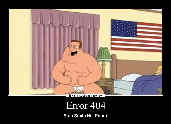 carteles error404stansmith desmotivaciones