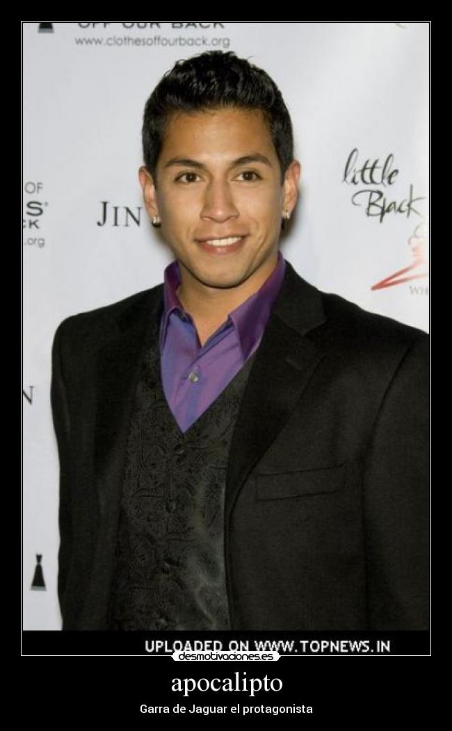 apocalipto - Garra de Jaguar el protagonista