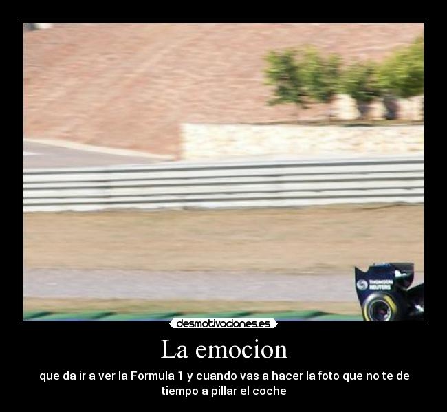La emocion -