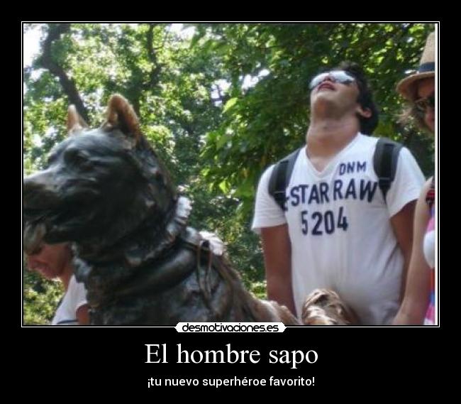 El hombre sapo - ¡tu nuevo superhéroe favorito!