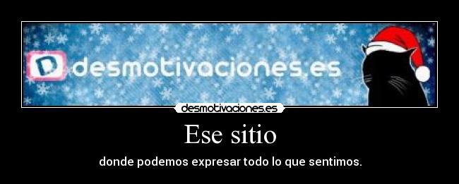 Ese sitio -