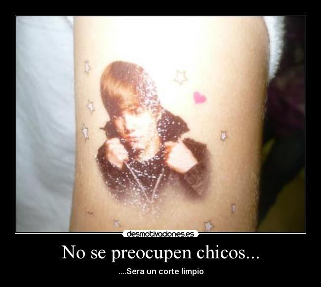 carteles bromas hermana justin gayber digo bieber corte limpio desmotivaciones