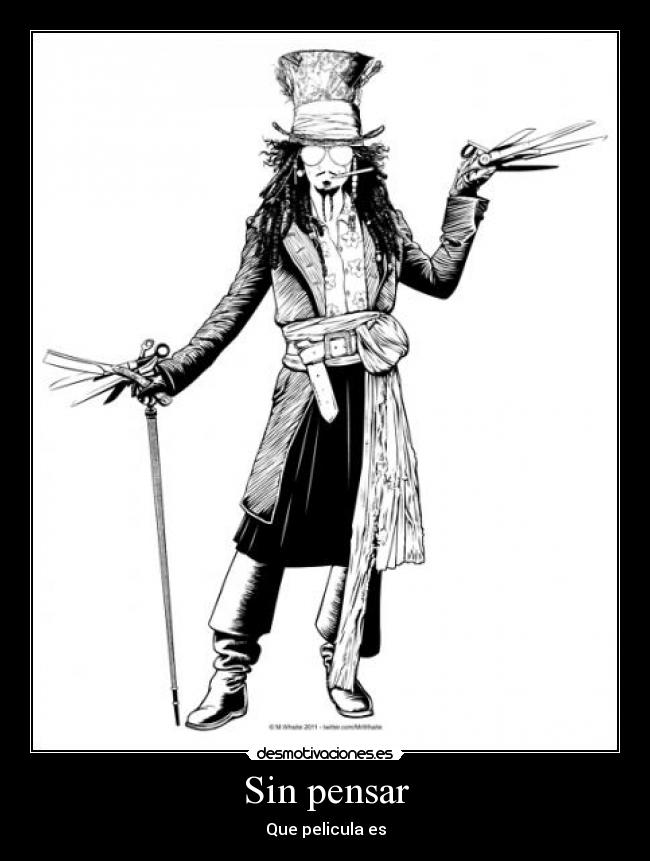 Sin pensar -