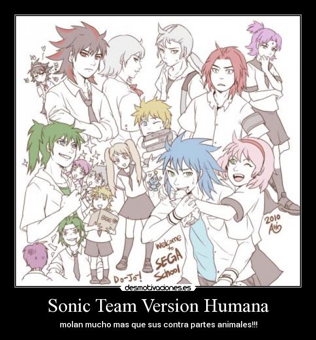 Sonic Team Version Humana -