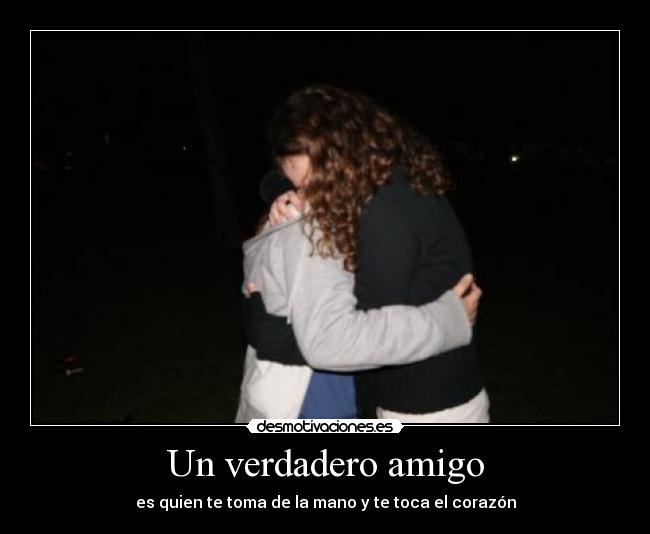 Un verdadero amigo -