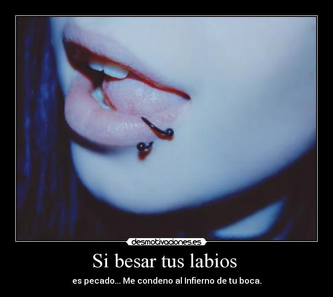 carteles besar labios desmotivaciones
