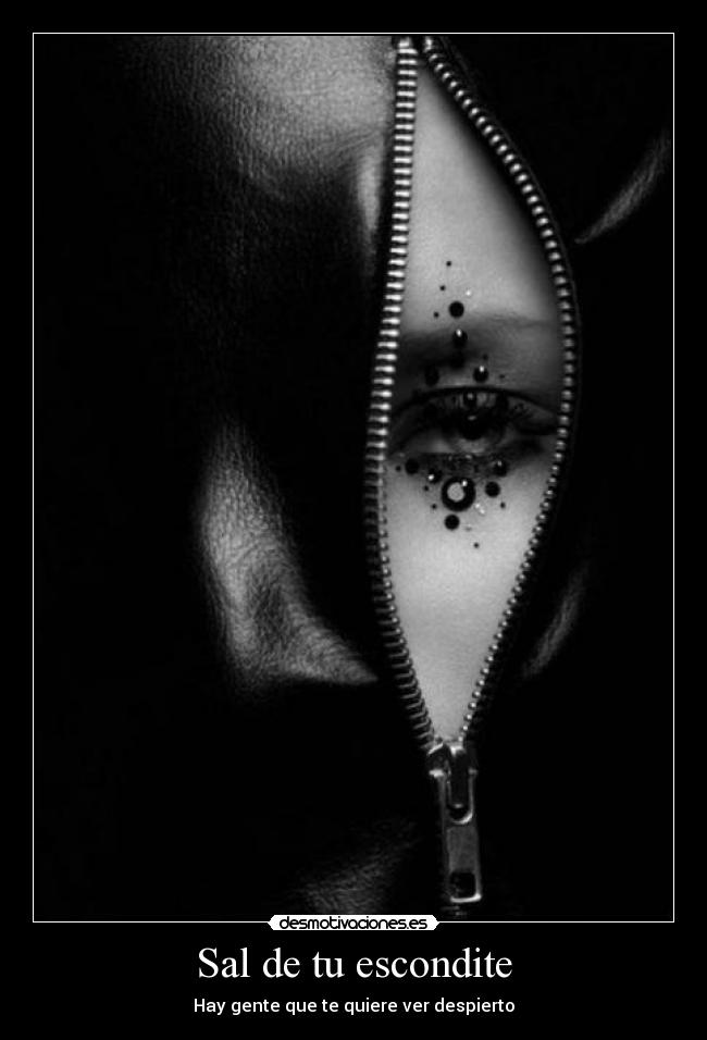 Sal de tu escondite -