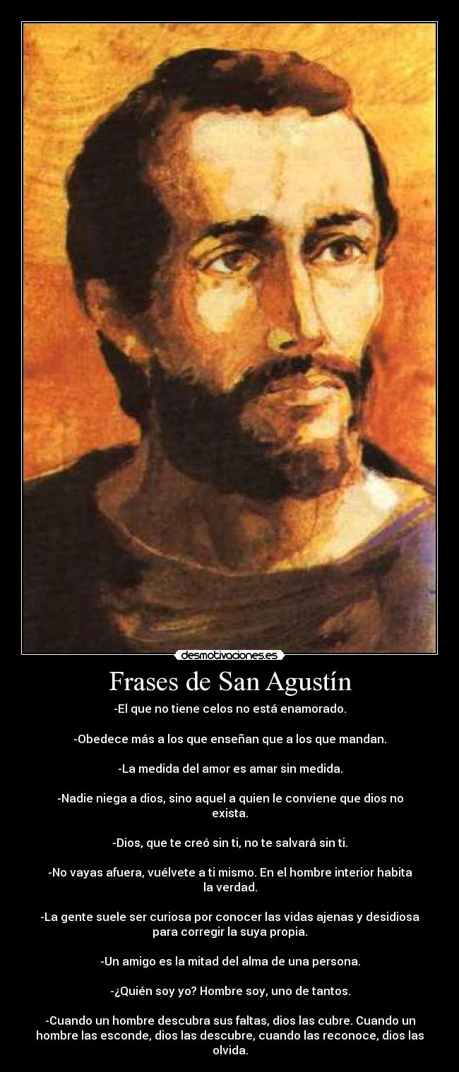 Frases de San Agustín -