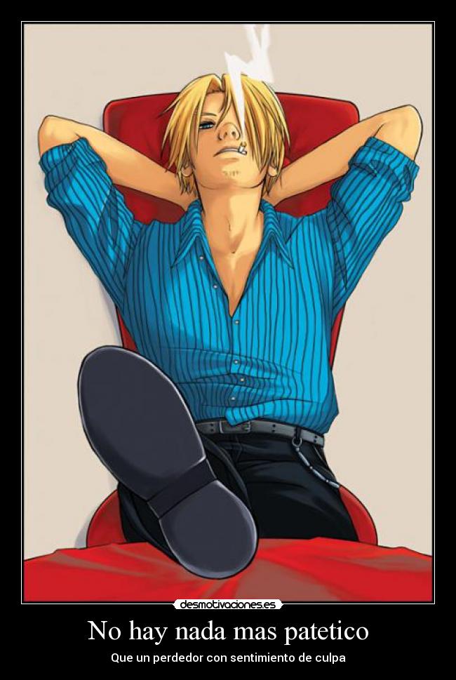 carteles sanji desmotivaciones