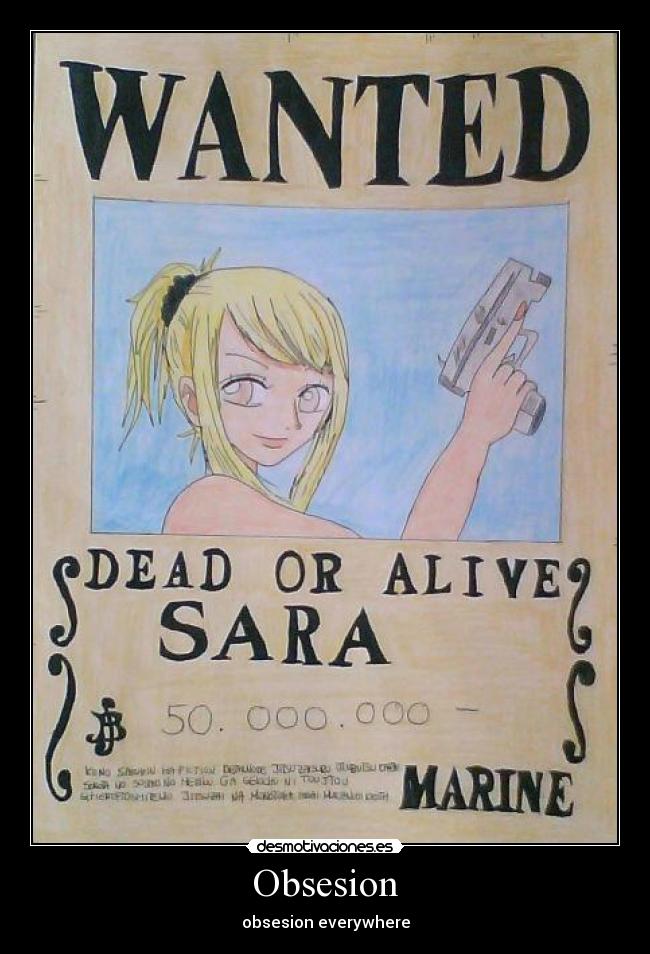 Obsesion - obsesion everywhere