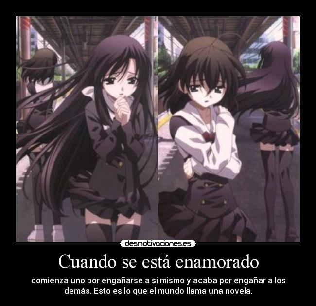 Cuando se está enamorado -