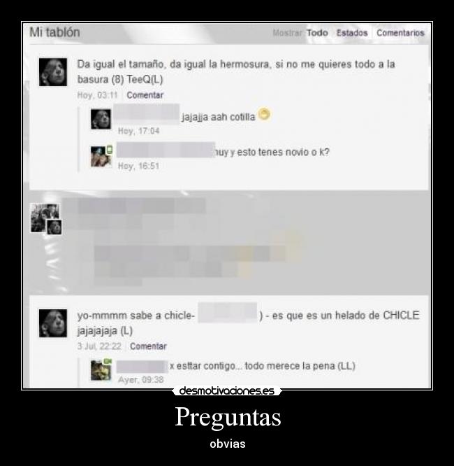 Preguntas - obvias