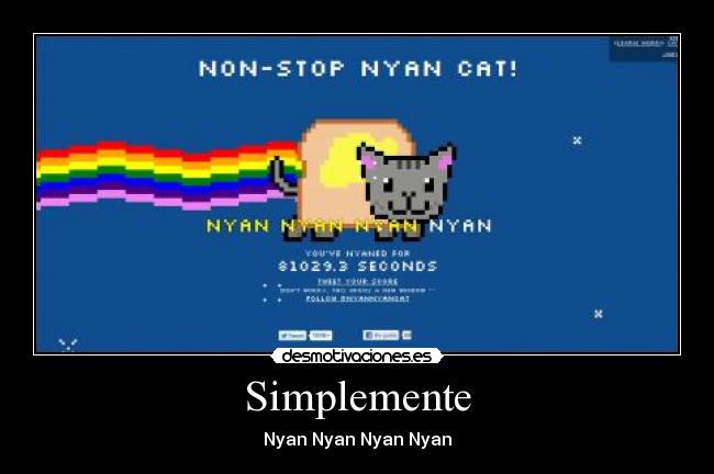 Simplemente - Nyan Nyan Nyan Nyan
