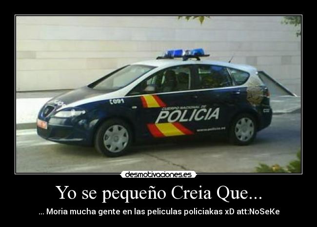 Yo se pequeño Creia Que... - 