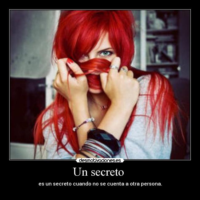 Un secreto -