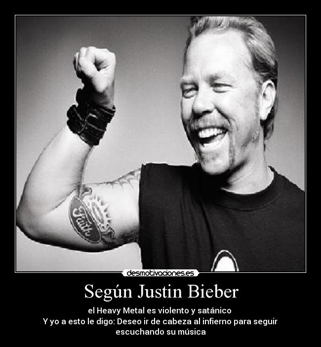 Según Justin Bieber -