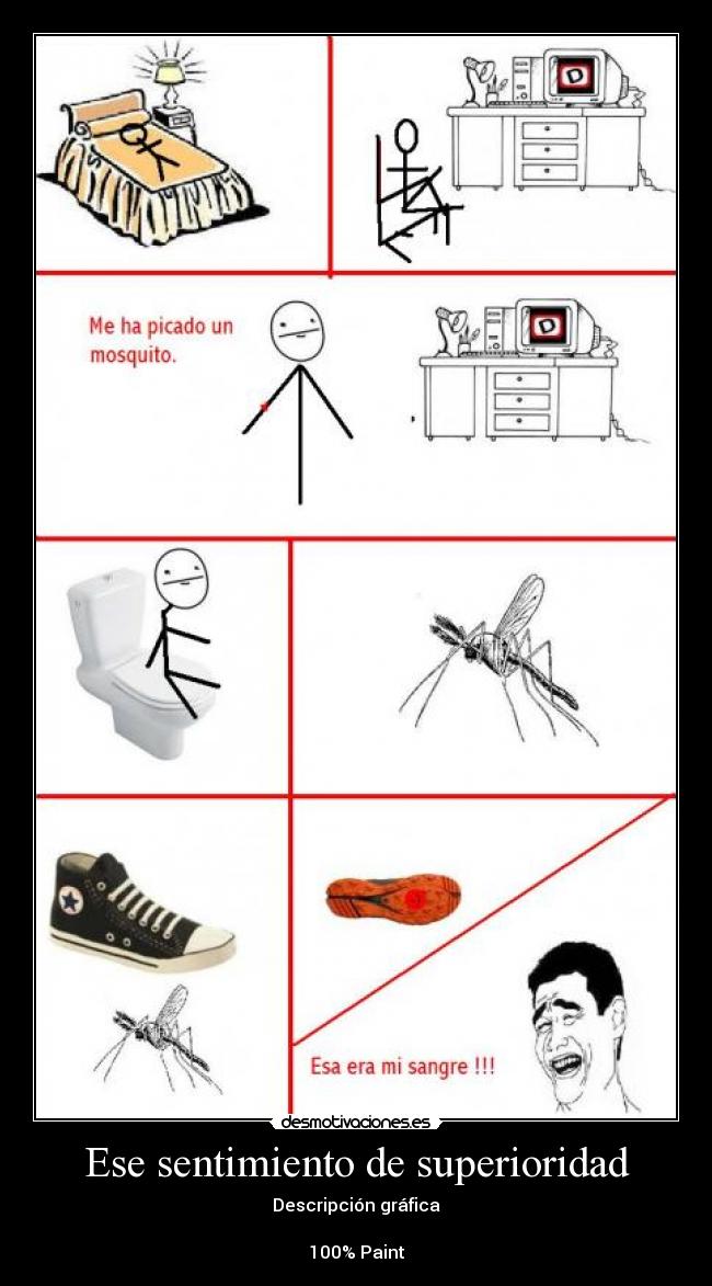 Ese sentimiento de superioridad - Descripción gráfica

100% Paint