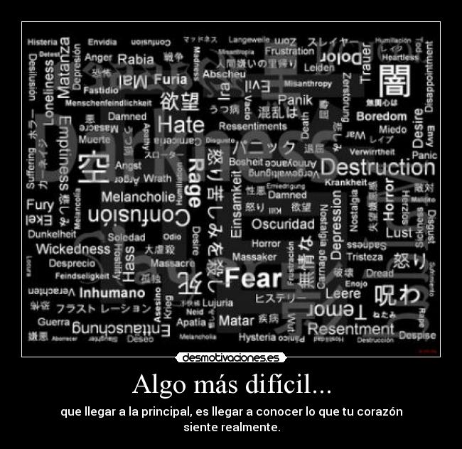 Algo más difícil... -