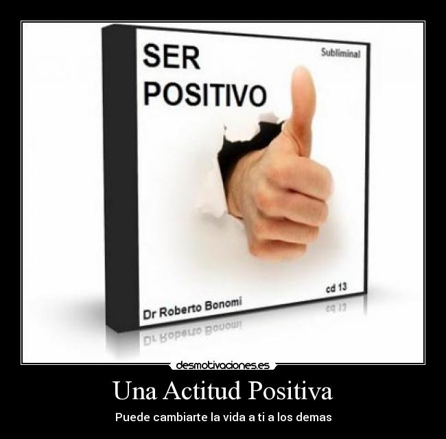 Una Actitud Positiva - 