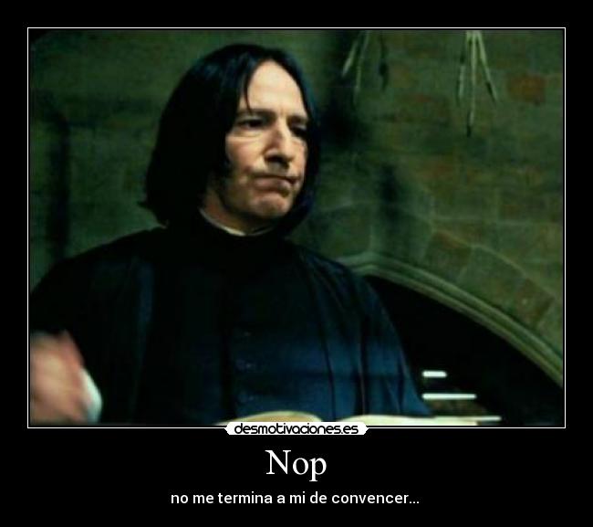 Nop - no me termina a mi de convencer...