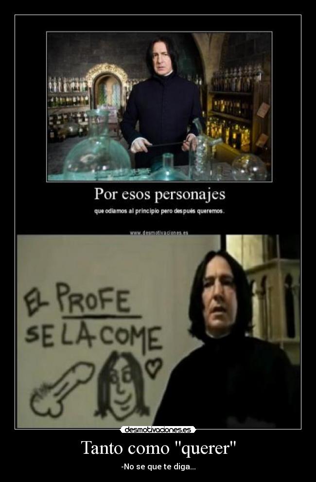 carteles severus potter harry dark arts desmotivaciones