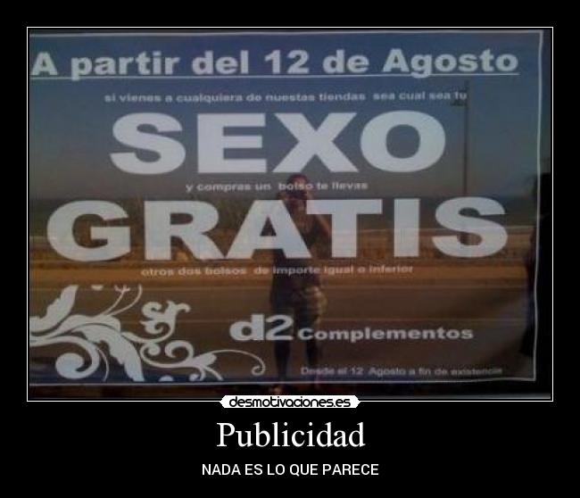 carteles publicidad desmotivaciones