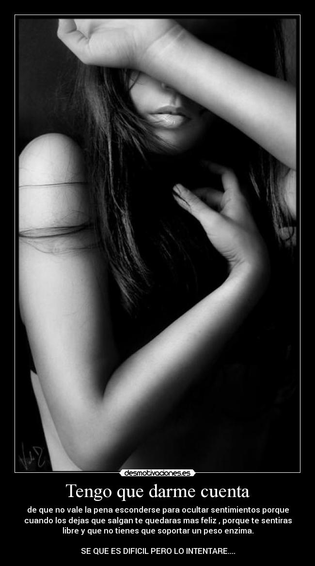 Tengo que darme cuenta - 