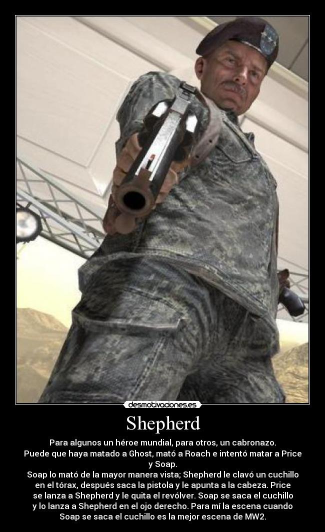 carteles mw2 shepherd soap price ghost guerra modern warfare desmotivaciones