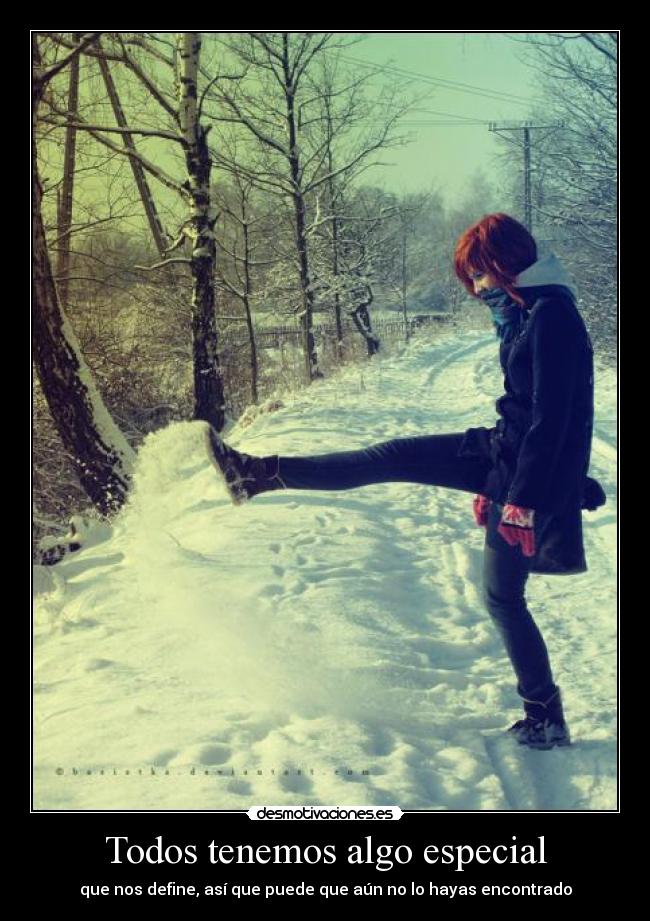 Todos tenemos algo especial - 