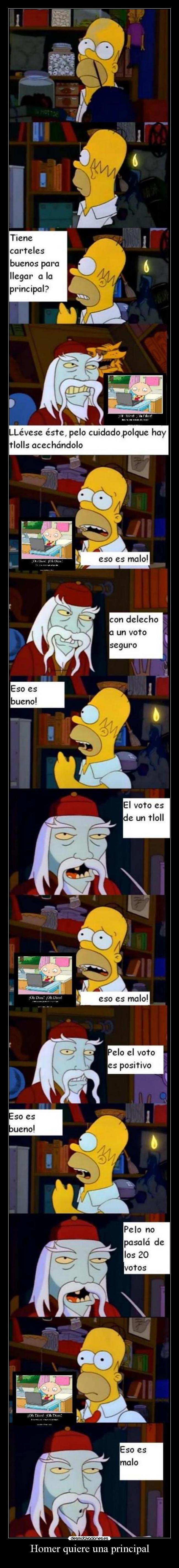 Homer quiere una principal -    