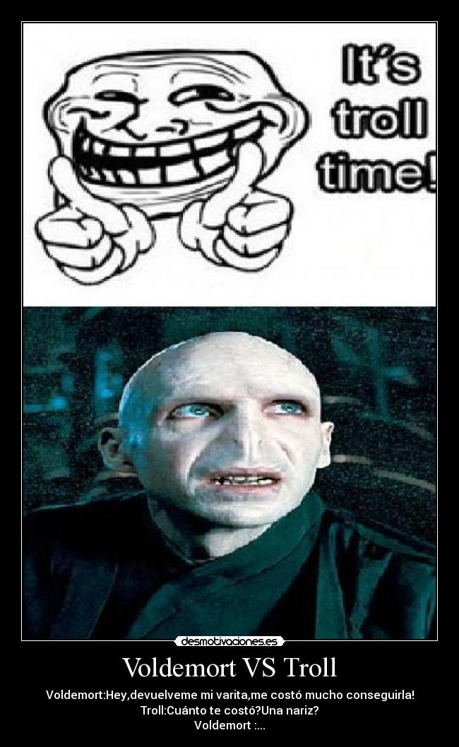 Voldemort VS Troll - 