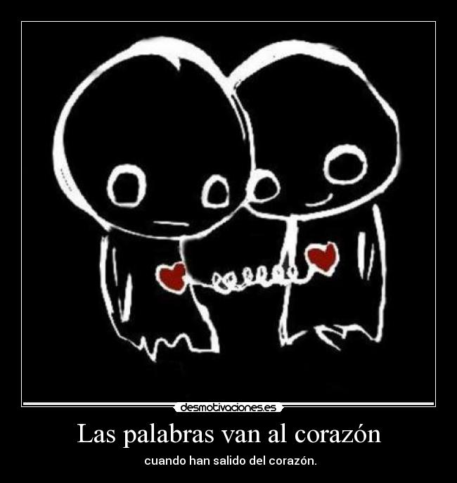 Las palabras van al corazón - 